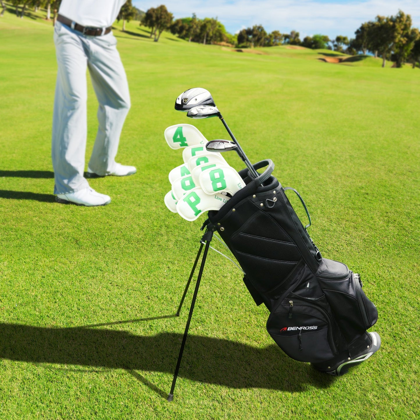 New Customization Personalized Large Number Iron Head Covers 12pcs