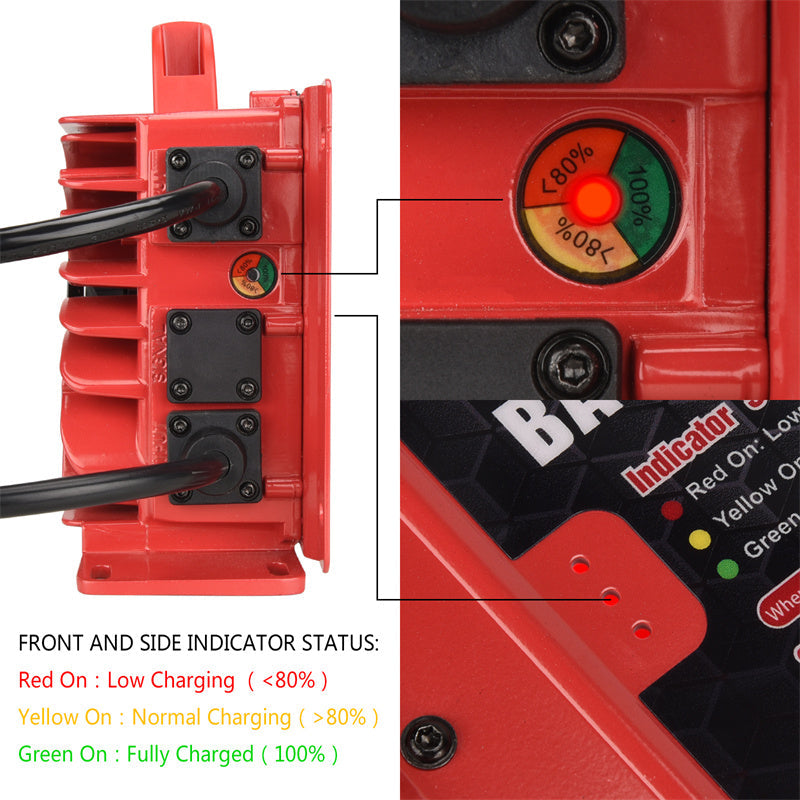 36V 18A Club Car Waterproof Golf Cart Battery Charger-Craftsman Golf
