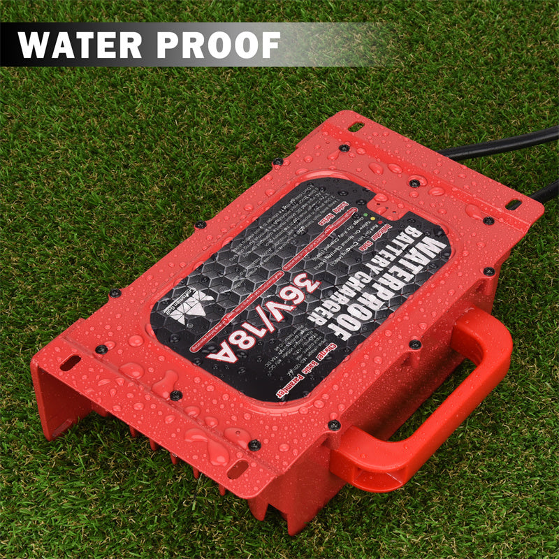 36V 18A Club Car Waterproof Golf Cart Battery Charger-Craftsman Golf