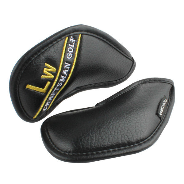 Colorful Embroidery Number Iron Head Cover Set - CraftsmanGolf