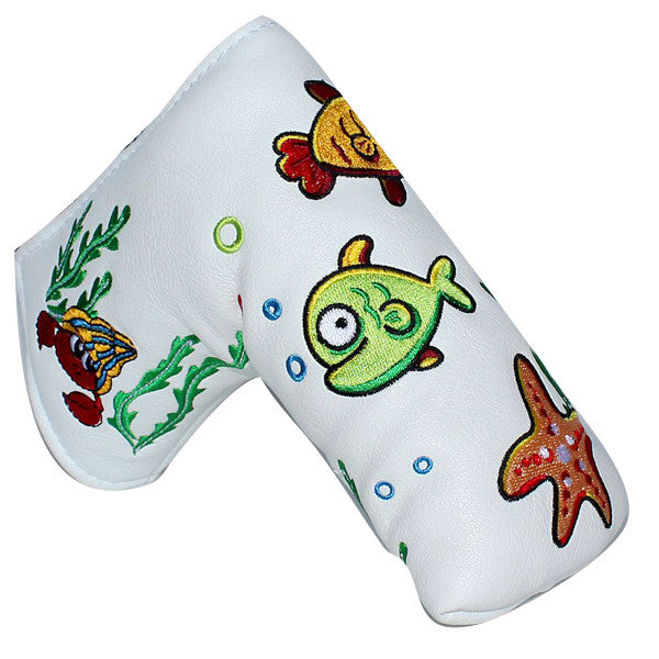 Fish Crab Starfish Seaweed Blade Putter Head Cover - CraftsmanGolf