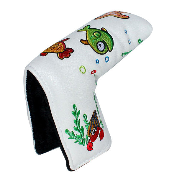 Fish Crab Starfish Seaweed Blade Putter Head Cover - CraftsmanGolf