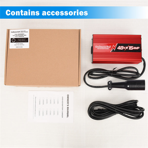 the accessories of golf cart charger
