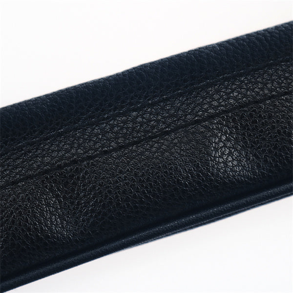 Black Leather Alignment Stick Cover