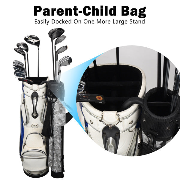 Camouflage Lightweight Golf Stand Bag-Craftsman Golf