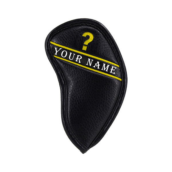 Custom Individual Colorful Embroidery Number Iron Head Cover - CraftsmanGolf