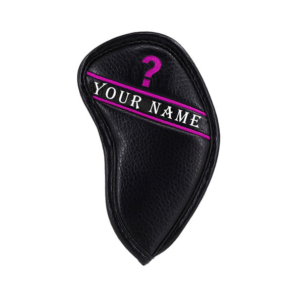 Custom Individual Colorful Embroidery Number Iron Head Cover - CraftsmanGolf