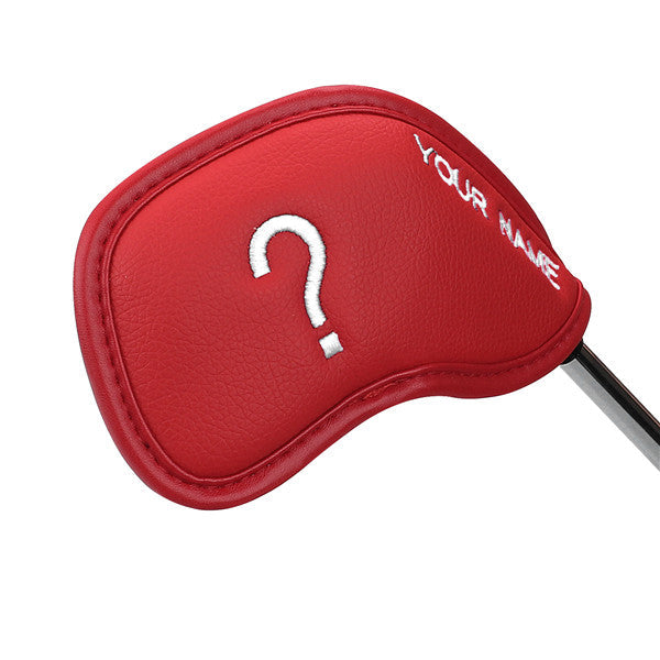 Custom Individual Leather Iron Headcover - CraftsmanGolf