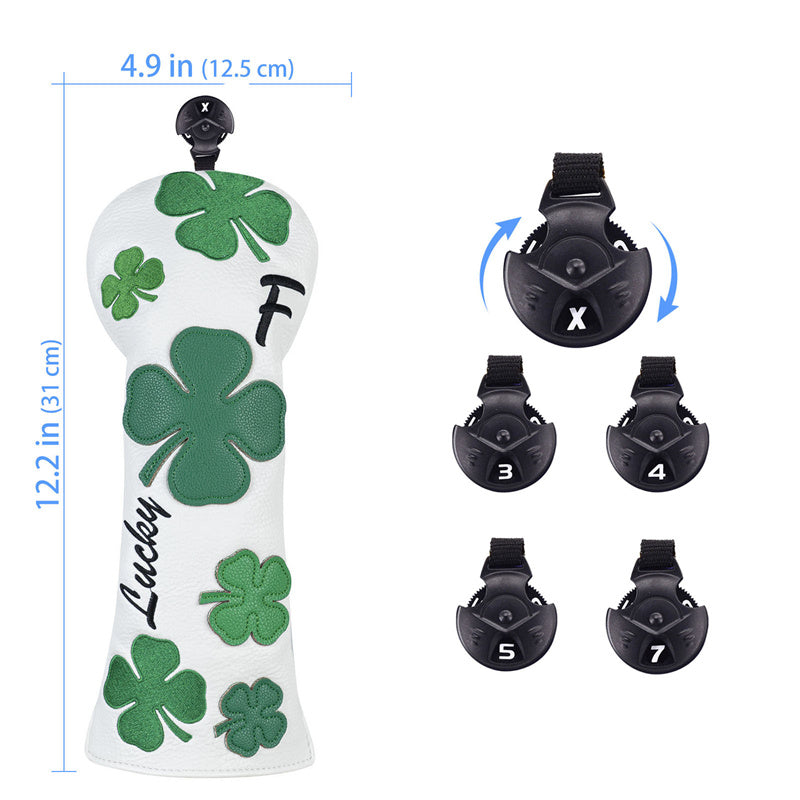 Four Leaf Clover Golf Head Covers - Craftsman Golf