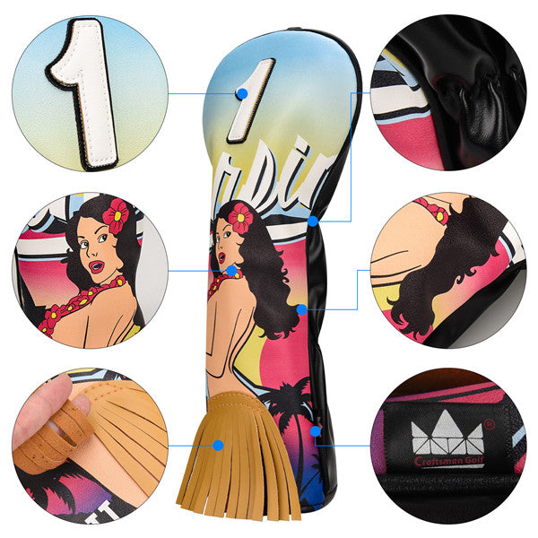 Craftsman Golf Hawaiian Beauty Driver Headcover