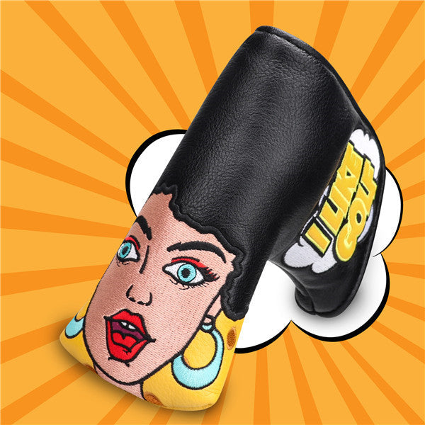 I LIKE GOLF Girl Blade Putter Headcover -Craftsman Golf