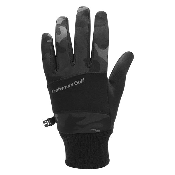 One Pair Keep Warm Camouflage Winter Soft Touch Screen Golf Gloves