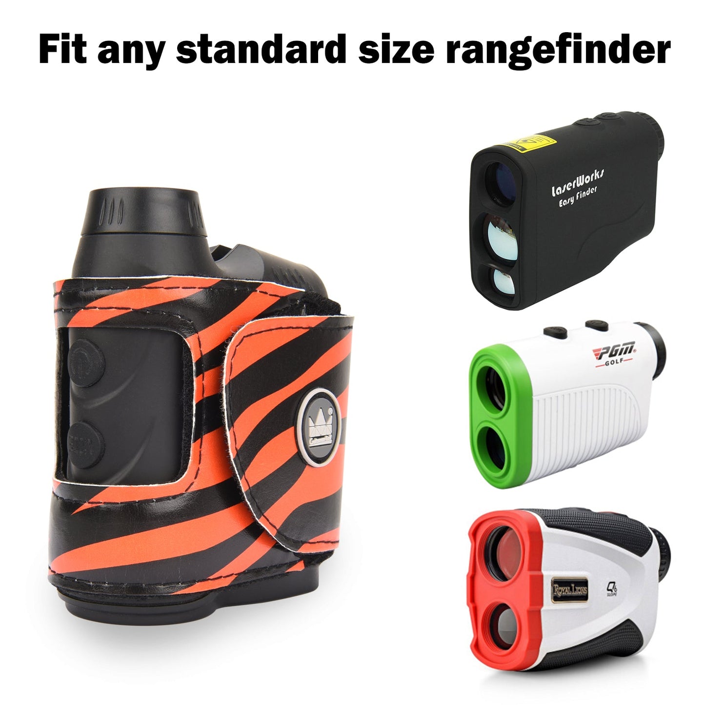 Leather Magnetic Rangefinder Strap--Craftsman Golf