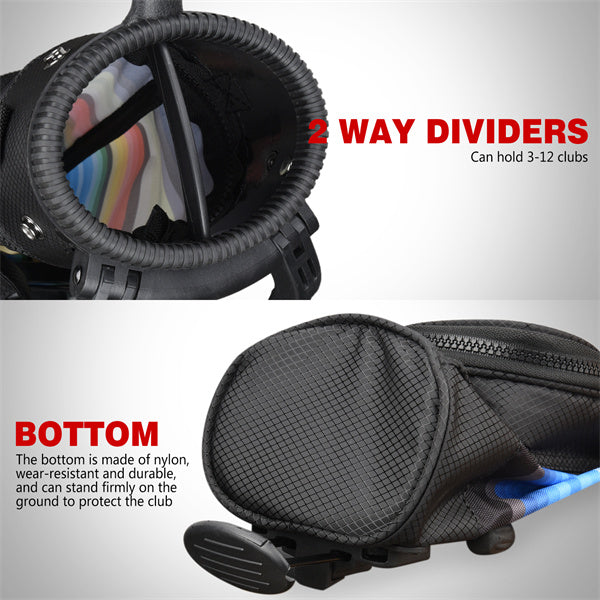 Rainbow Lightweight Golf Stand Bag-Craftsman golf