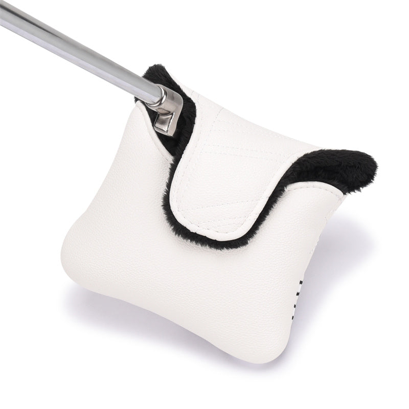 Spider Leather Large Mallet Putter Headcover With Magnet Closure - Craftsman Golf