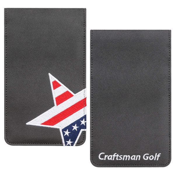 Stars Flag Scorecard & Yardage Book Holder