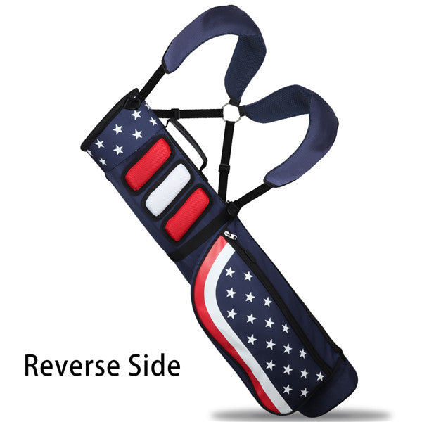 Stars & Stripes Lightweight Easy Carry Golf Stand Bag-craftsman golf
