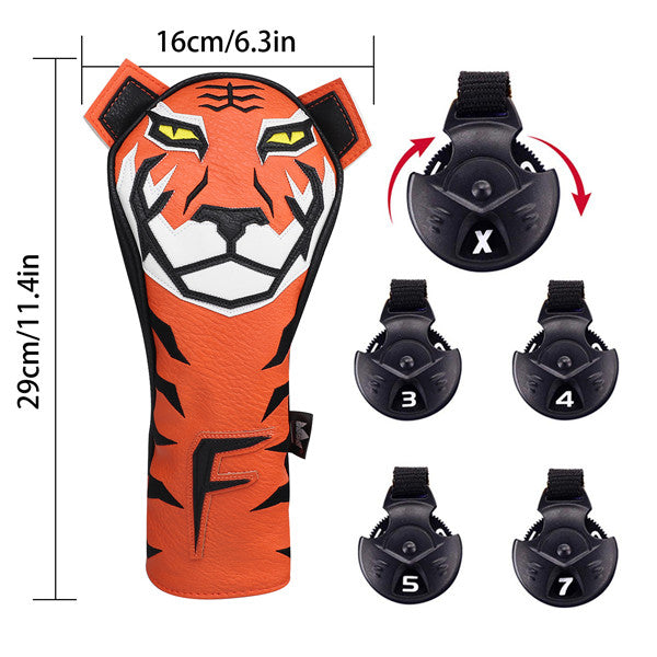 Craftsman Golf Tiger Fairway Wood Head Covers