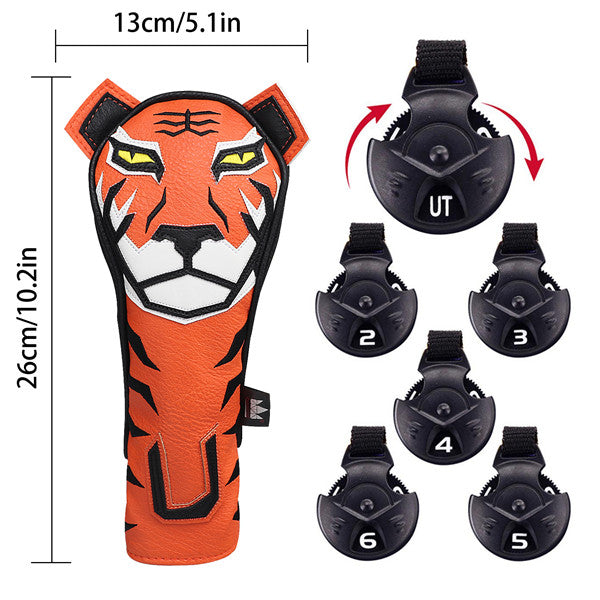 Craftsman Golf Tiger Hybrid Head Covers