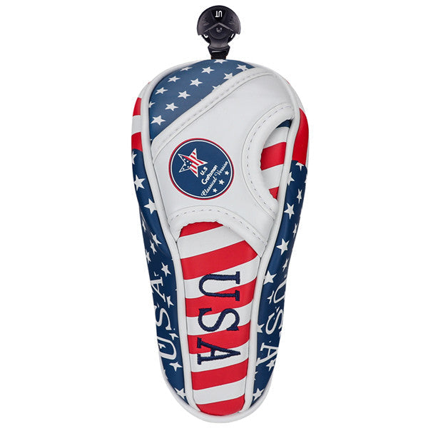 USA Flag Golf Wood Head Covers