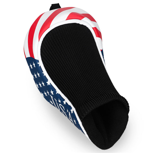 USA Flag Golf Wood Head Covers
