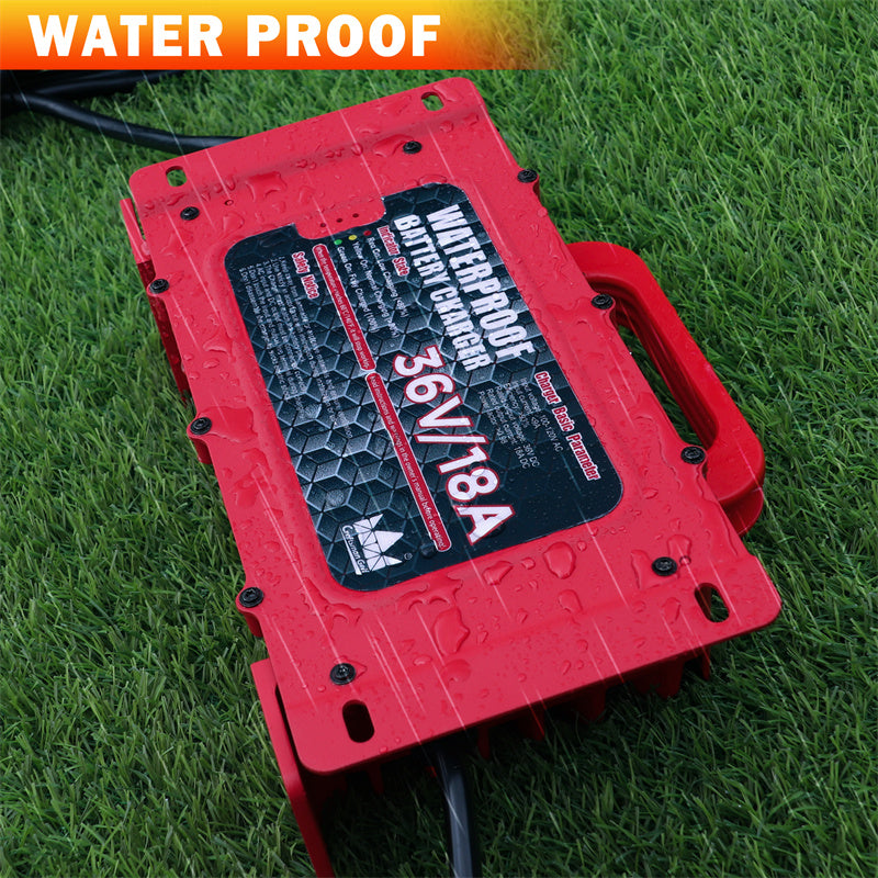 Waterproof 36 Volt Golf Cart Battery Charger for EZ GO