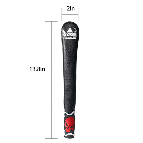 Skull Alignment Stick Covers - CraftsmanGolf