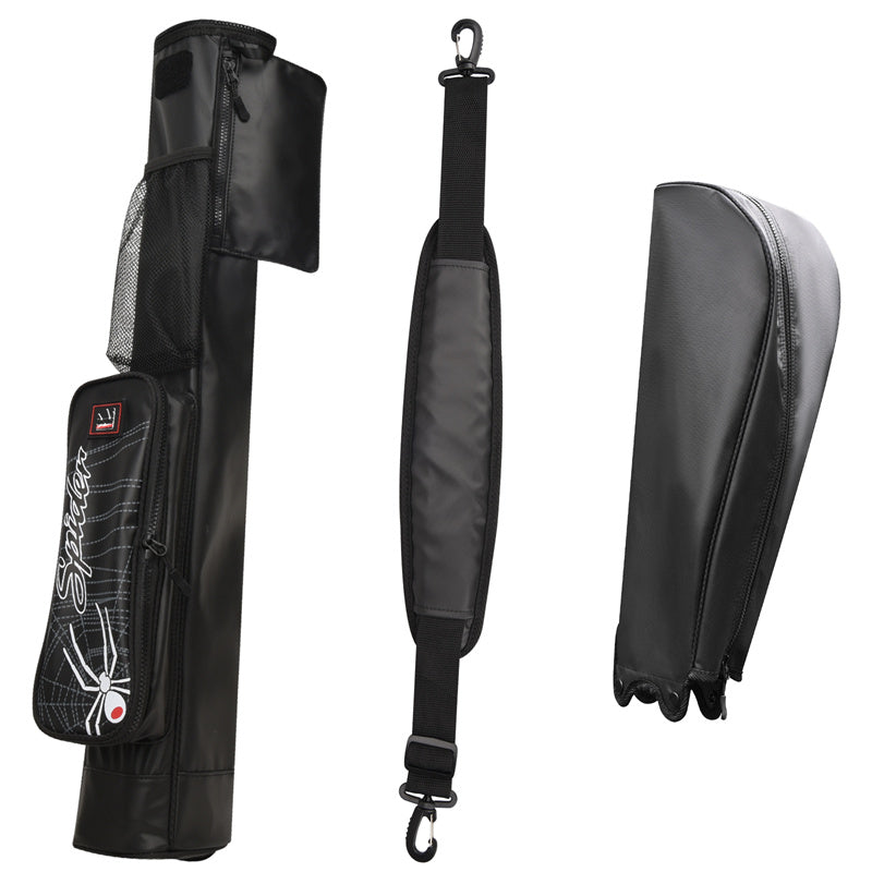 Black Lightweight Golf Carry Stand Bag, Perfect for Driving Range, Par 3 Course