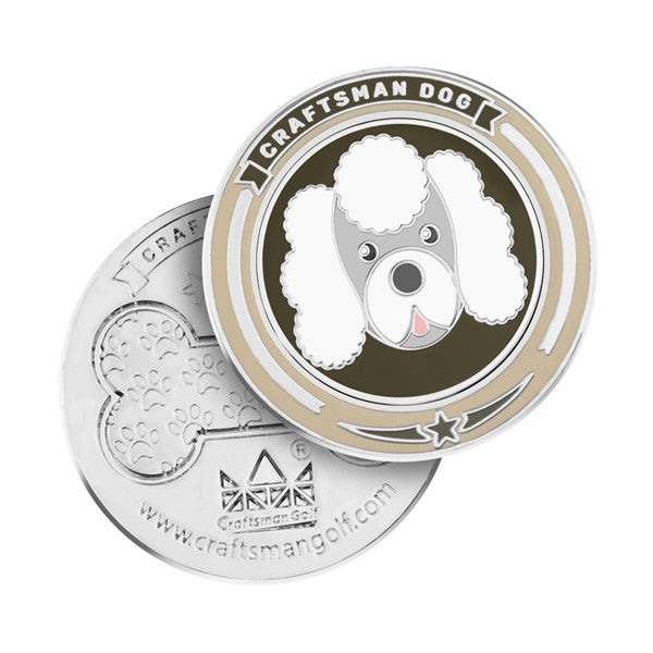Dogs Golf Ball Markers - CraftsmanGolf