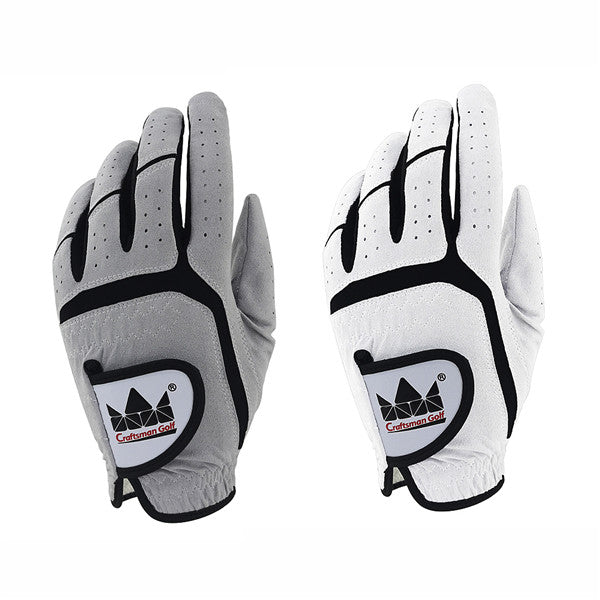 2019 Men Worn on Left Hand Microfiber Leather Golf Glove - CraftsmanGolf