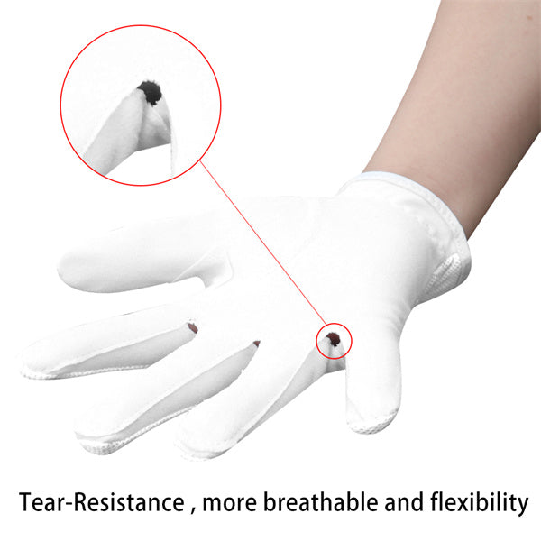Junior Breathable Microfiber Synthetic Golf Gloves 1 Pair