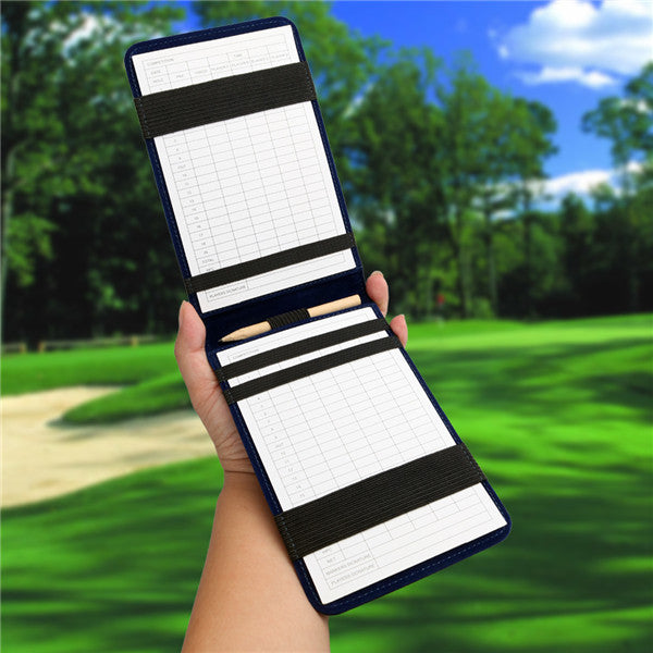 Custom With Your Name Skull Scorecard&Yardage Book Holder - CraftsmanGolf