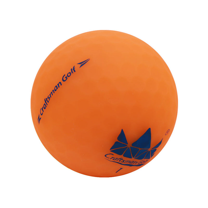 High Performance Matte Finished Colorful Soft Golf Balls 1pc
