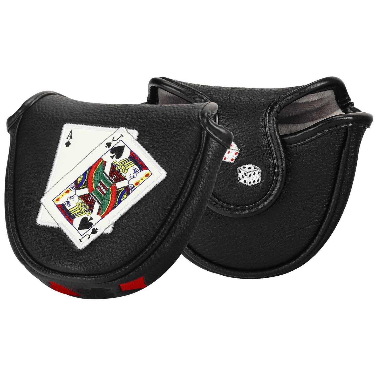 Ace and Jack Black Mallet Head Cover