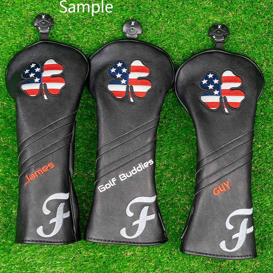sample of custom golf head covers
