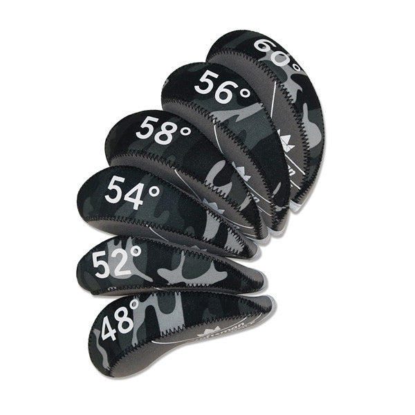 Camouflage Neoprene Golf Wedges Head Cover Set - CraftsmanGolf
