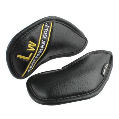 Colorful Embroidery Number Iron Head Cover Set - CraftsmanGolf