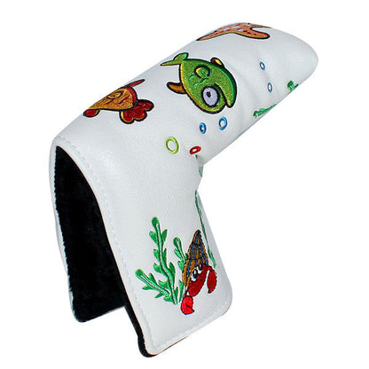 Fish Crab Starfish Seaweed Blade Putter Head Cover - CraftsmanGolf