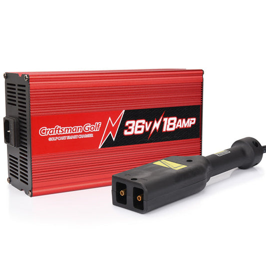 EZGO 18 AMP 36 Volt Golf Cart Battery Charger TXT With D Style/Shape Plug-Craftsman golf