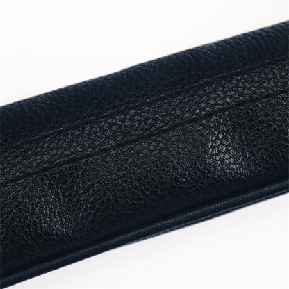 Black Leather Alignment Stick Cover