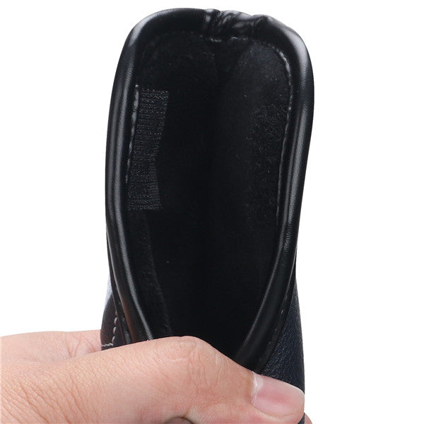 Black Leather Extended Version Classic Iron Head Cover Set (4-9,P,A,S) -Craftsman Golf