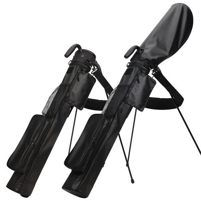 Black Lightweight Golf Carry Bag With Stand-Craftsman Golf