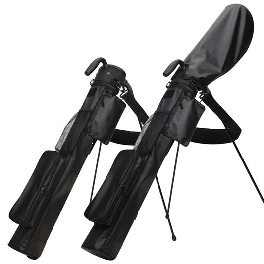 Black Lightweight Golf Carry Bag With Stand-Craftsman Golf