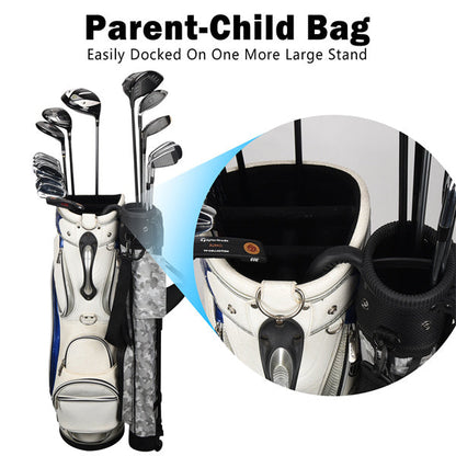 Camouflage Lightweight Golf Stand Bag-Craftsman Golf