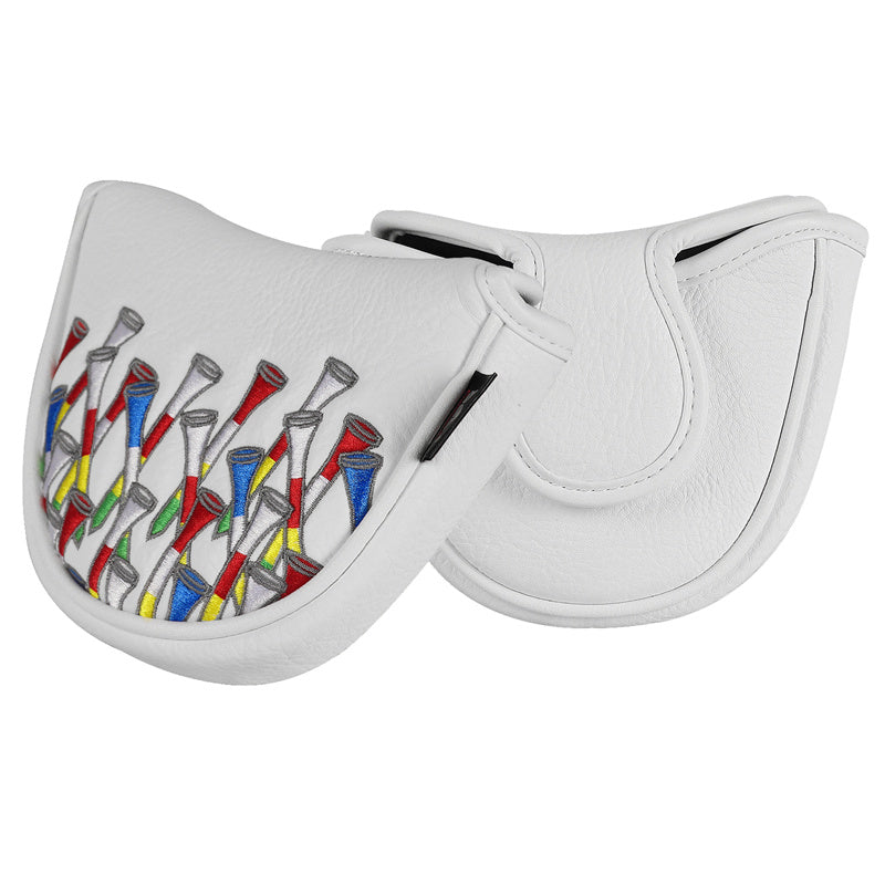  Colorful Golf Tees Golf Mallet Putter Head Cover -Craftsman Golf