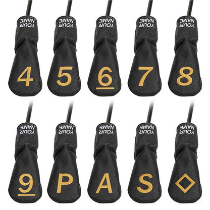 Custom Hybrid Iron Head Covers Set
