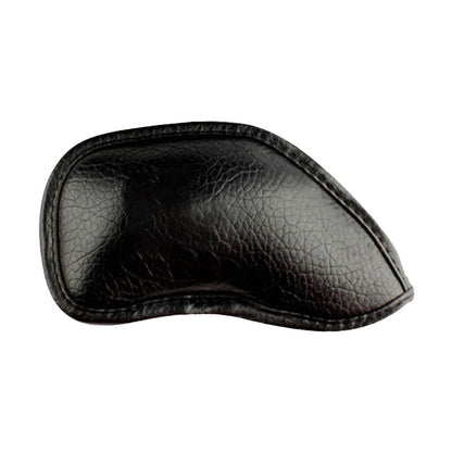 Custom Individual Leather Iron Headcover - CraftsmanGolf