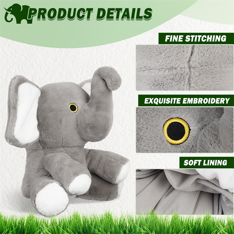 Grey Elephant Animal Golf Club Driver Head Cover - Craftsman Golf