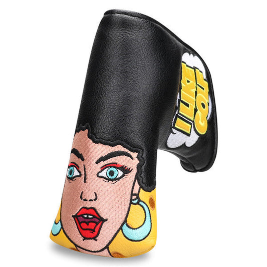 I LIKE GOLF Girl Blade Putter Headcover -Craftsman Golf