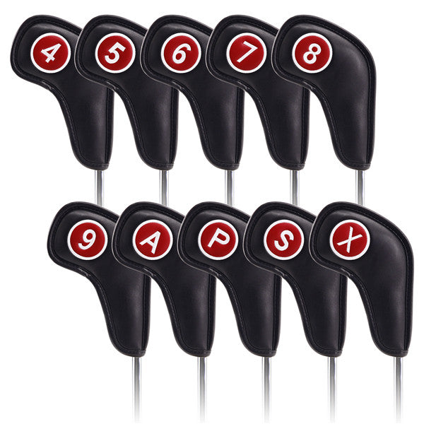 Magnetic Extended Version Leather Iron Cover Set-Craftsman golf